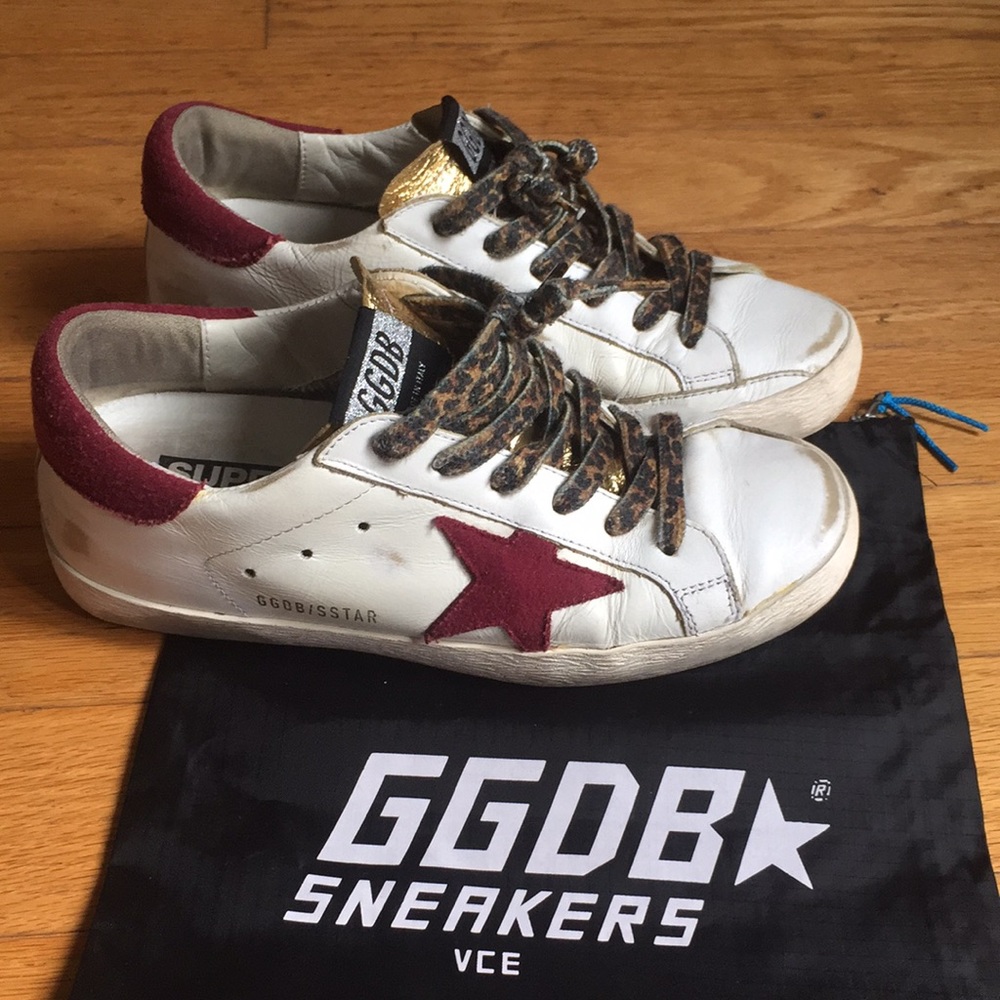 Golden Goose Deluxe Brand Superstar Sneakers 7 1/2